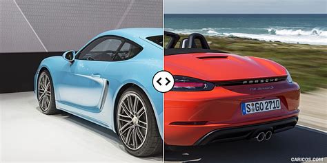 Porsche 718 Cayman vs. 718 Boxster