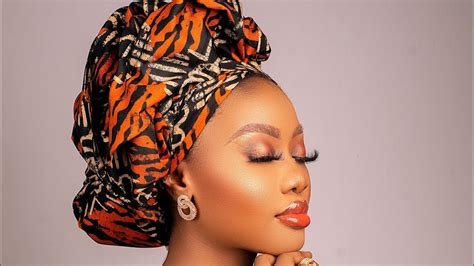 How To Tie Ankara Headtie How To Tie African Head Wrap Tutorial YouTube