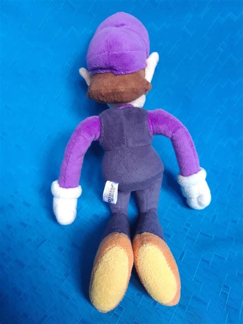 Super Mario Waluigi Nintendo Sanei Plush Stuffed Doll Soft Toy Etsy