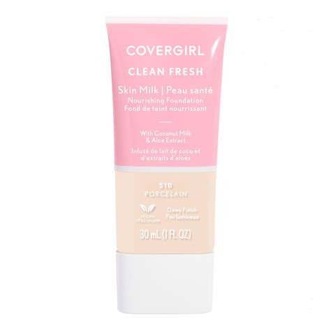 Covergirl Clean Fresh Skin Milk Liquid Foundation 510 Porcelain - Shop ...