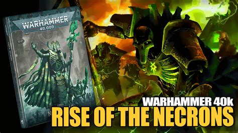 New 40k Necron Detachment And Codex Rules Revealed