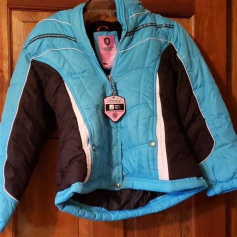 Bubble Jacket Jackets And Coats Nwt Blue And Black Girls Bubble Jacket Poshmark