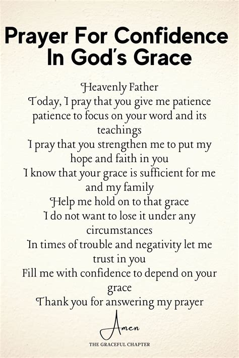 7 Best Prayers for Confidence - The Graceful Chapter