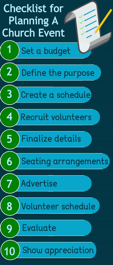 10 Tips For Church Event Planning Churchplaza