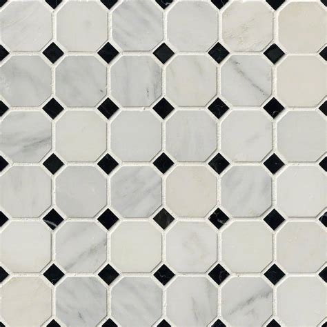 Greecian White Octagon Backsplash Tile | Kitchen Cabinets & Tiles, NJ | Art of Kitchen Tile