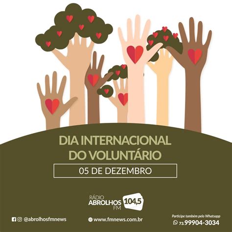 Dia Internacional Do Voluntário Fm News