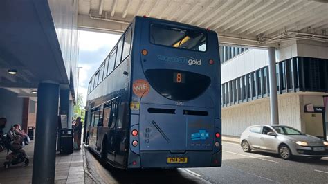 Stagecoach Midlands ADL Scania Enviro 400 15951 YN14 OXB On Route 8 To