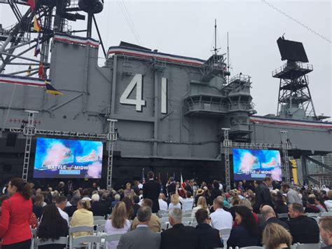 75th Anniversary Ceremony Battle Of Midway Coronado Times