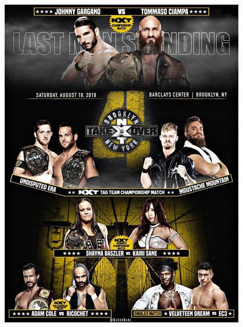 Years Ago Today Nxt Takeover Brooklyn Took Place What Was