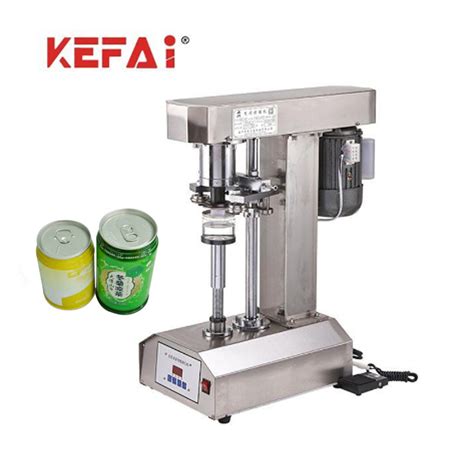 Kefai Semi Automatic Can Seamer Machine Price China Can Sealing