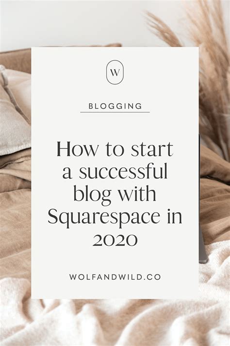 How To Start A Successful Blog With Squarespace In Successful