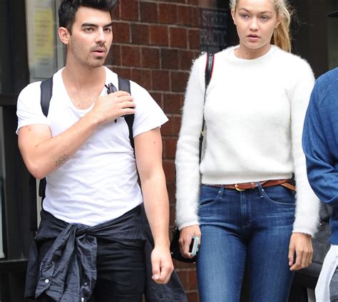 Gigi Hadid and Joe Jonas Get Cozy Outside Of A Hotel | J-14