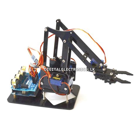 Dof Robot Arm Digitalelectronics Lk