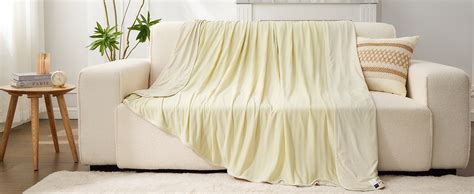 Amazon JOOJA Cooling Blanket For Hot Sleepers Queen Size Double Sided Ultra Cold Effect