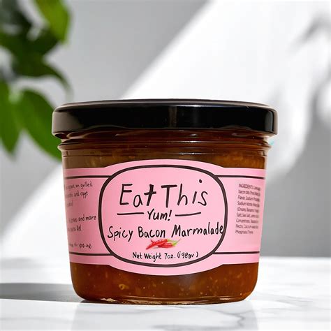 Spicy Bacon Marmalade - Sweet and Savory Jams and Marmalades
