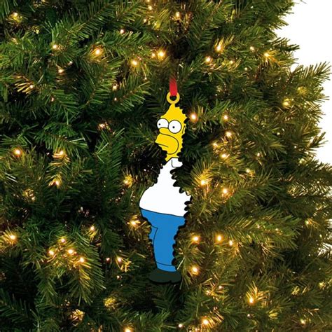 The Simpson Family Christmas Tree Ornamnet Homer Simpson - Etsy