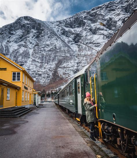 Visiting Flam + Riding the Flam Train in Norway - The Break of Dawns