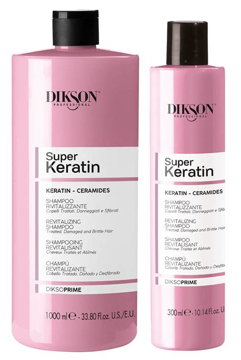 Muster Dikson Shampoo Super Keratin Per Capelli Trattati Dikson