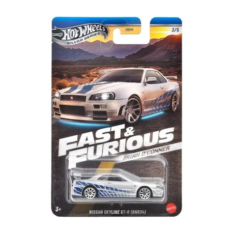 Nissan Skyline Gt R Bnr Hot Wheels Fast Furious Ozon