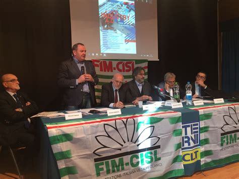 Industria 4 0 Vertice Della Fim Cisl A Terni UmbriaON