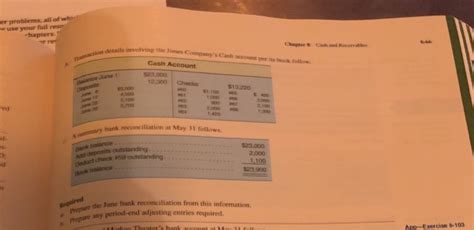 Solved App Exercise 8 102 Preparing A Bank Reconciliation Chegg