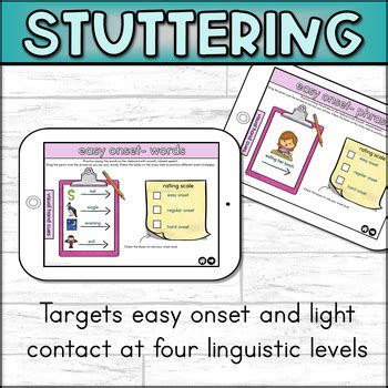 Fluency Shaping Strategies For Stuttering BOOM Cards By The Speech Shack