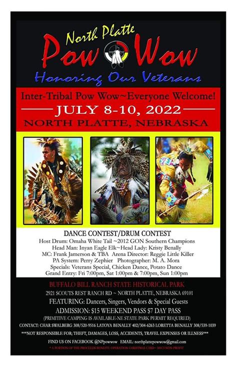 Pow Wow Poster The North Platte Bulletin