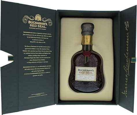 Buchanans Red Seal 21 Year Old Blended Scotch Whisky 75cl