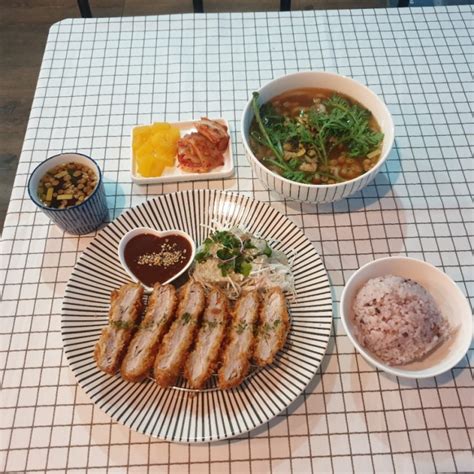 기쁨의 첫포스팅 10탄 광교맛집 돈까스맛집 광교법조타운의 첫 고급돈까스집 두툼오늘오픈 네이버 블로그