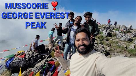 Dehradun To George Everest Peak Bike Ride Mussoorie Vlog 10 YouTube