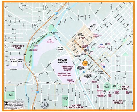 Colorado State University Map