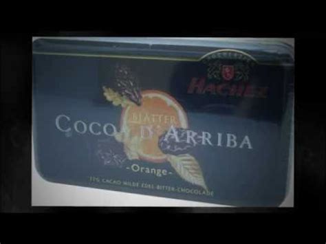 Hachez Braune Bl Tter Cocoa D Arriba Orange Youtube