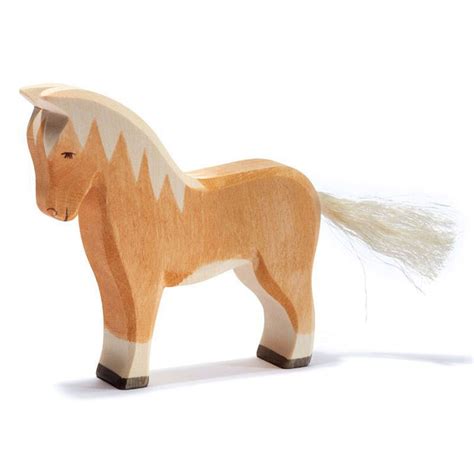 Ostheimer Wooden Horse Haflinger Village Toys