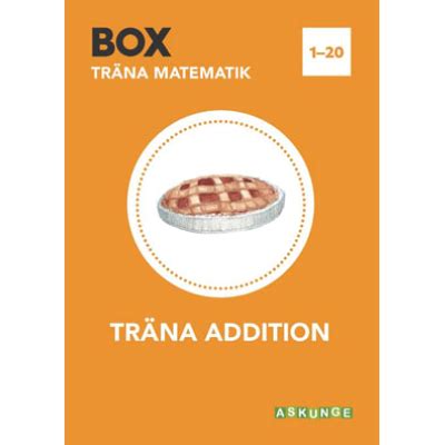 BOX Träna matematik Addition 1 20 utan tiotalsövergång Hitta läromedel