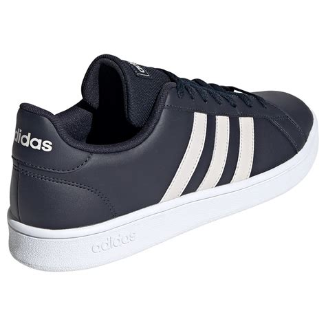 Tenis Adidas Masculino Grand Court - Tênis Adidas Grand Court Base Masculino - Marinho | Netshoes