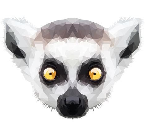 Lemurs Vector Art Assets Transparent