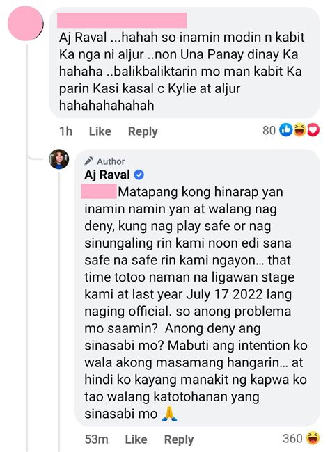 AJ Raval Sa Mga Bashers Na Nagsasabing Inagaw Niya Si Aljur Abrenica