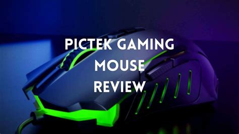 Pictek Gaming Mouse Review 7200 DPI - Awesome Special Feature?