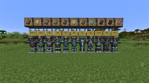 Netherite Armor With Diamond Trims Rminecraft