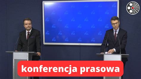 Konferencja Z Udzia Em Rzecznika Pis Rafa A Bochenka I Rzecznika Rz Du