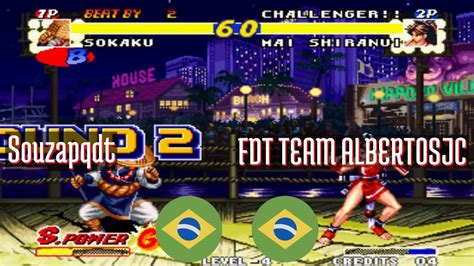 Real Bout Fatal Fury Ft Souzapqdt Br Vs Fdt Team Albertosjc Br