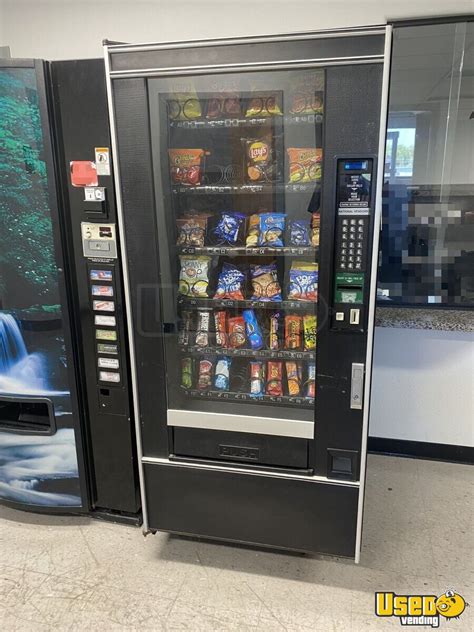 1 Dixie Narco Soda And 1 Crane National Vendors Snack Vending Machines