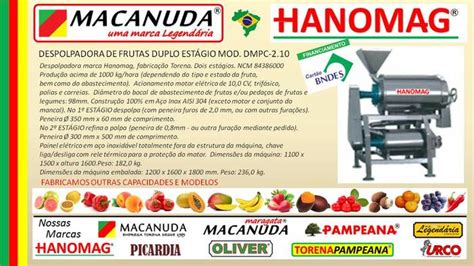 MACANUDA MÁQUINA INDUSTRIAL DESPOLPADORA DE TOMATE CIMM