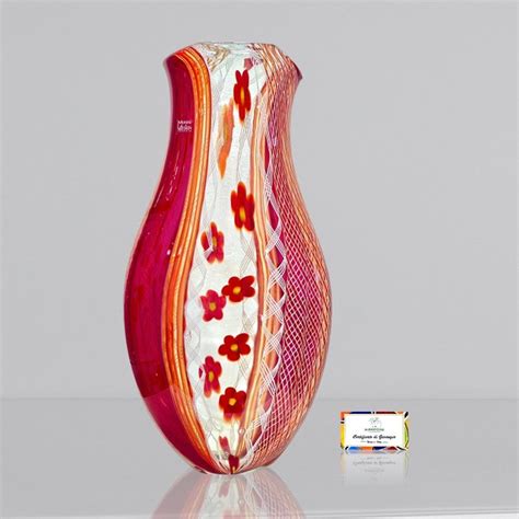 Filippo Maso Large Vase With Murrine Filigree And Catawiki