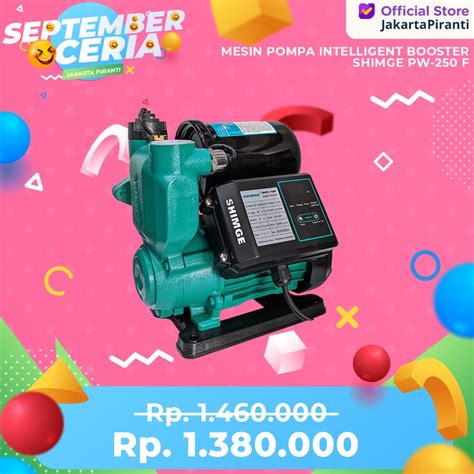 Jual Intelligent Pump Mesin Pompa Booster Air Panas Shimge Pw F