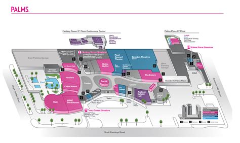 Flamingo Las Vegas Casino Map - Printable Maps Online