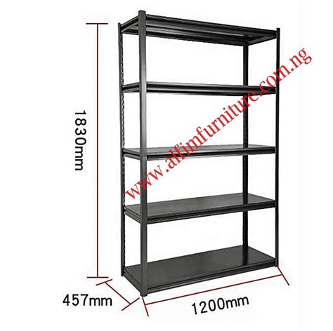 Rivet Steel Shelving Boltless Rack Layers Ft Wide Stylish