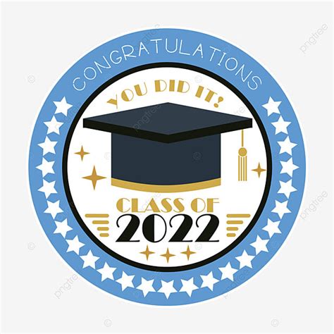 Seasonal Labels Clipart Transparent PNG Hd 2022 Graduation Season