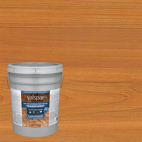 Valspar Pre Tinted Cedar Naturaltone Transparent Exterior Wood And