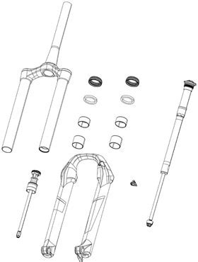 Rockshox Front Suspension Service Kit Tredz Bikes